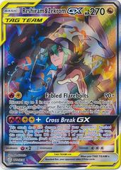 Reshiram & Zekrom Tag Team GX - 222/236 - Full Art Ultra Rare