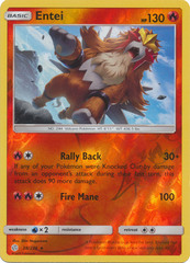 Entei - 28/236 - Rare - Reverse Holo