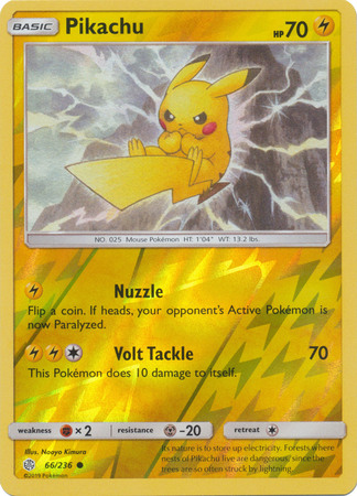 Pikachu - 66/236 - Common - Reverse Holo