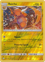 Raichu - 67/236 - Rare - Reverse Holo