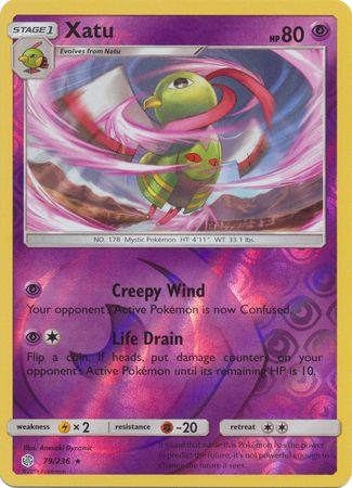 Xatu - 79/236 - Rare - Reverse Holo