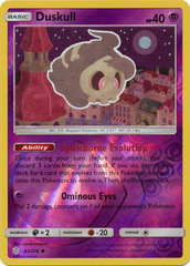 Duskull - 83/236 - Common - Reverse Holo