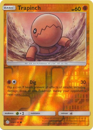 Trapinch - 108/236 - Common - Reverse Holo