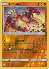 Groudon - 113/236 - Rare - Reverse Holo