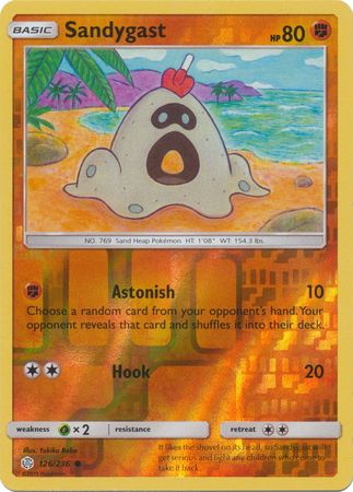 Sandygast - 126/236 - Common - Reverse Holo