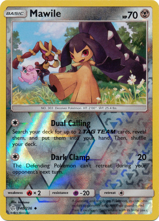 Mawile - 140/236 - Uncommon - Reverse Holo