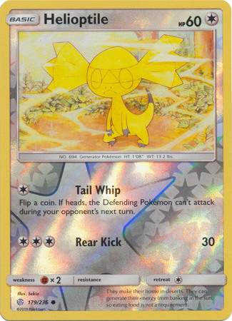 Helioptile - 179/236 - Common - Reverse Holo