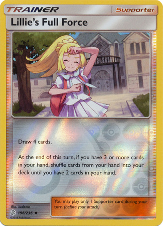 Lillies Full Force - 196/236 - Uncommon - Reverse Holo