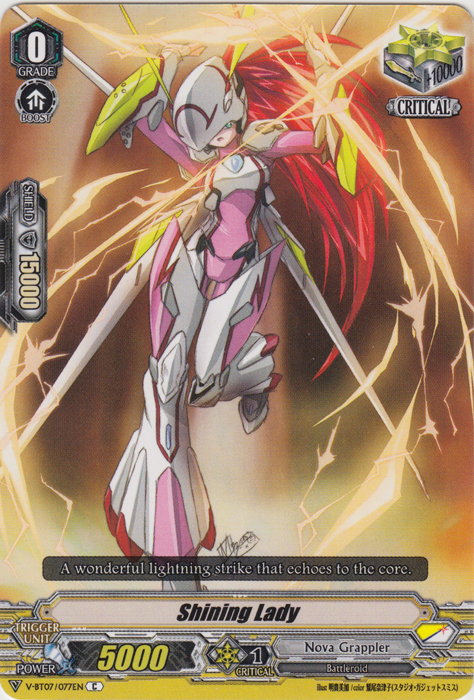 Shining Lady - V-BT07/077EN - C