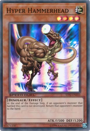 Hyper Hammerhead - STP2-EN010 - Super Rare