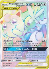 Mega Lopunny & Jigglypuff Tag Team GX - 261/236 - Secret Rare