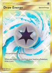 Draw Energy - 271/236 - S&M Cosmic Eclipse Secret Rare