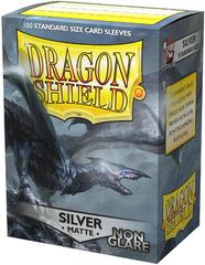 Dragon Shield - Non-Glare Silver - Matte Sleeves - Standard Size