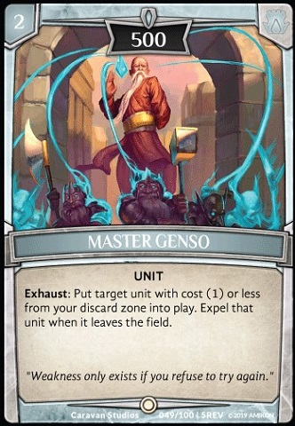 Master Genso - Foil