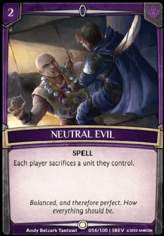 Neutral Evil - Foil