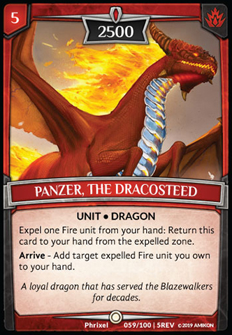 Panzer, the Dracosteed - Foil