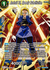 Android 18, Speedy Substitution - BT8-033 - SR