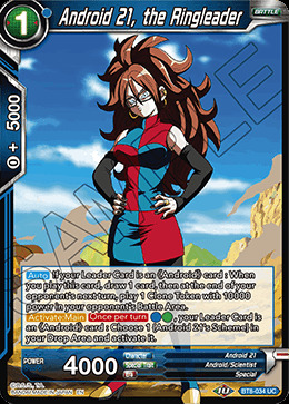 Android 21, the Ringleader - BT8-034 - UC - Foil