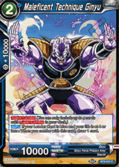 Maleficent Technique Ginyu - BT8-037 - C