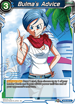 Bulmas Advice - BT8-042 - C