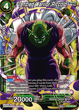 Frenzied Warrior Piccolo - BT8-050 - SR