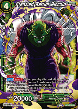 Frenzied Warrior Piccolo - BT8-050 - SR
