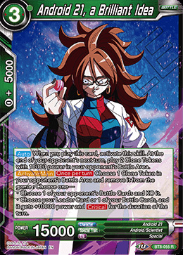 Android 21, a Brilliant Idea - BT8-055 - R