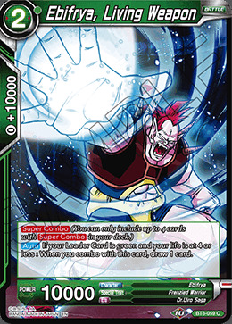 Ebifrya, Living Weapon - BT8-059 - C - Foil