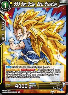 SS3 Son Goku, Ever-Evolving - BT8-069 - C - Foil