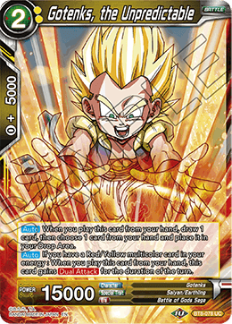 Gotenks, the Unpredictable - BT8-078 - UC - Foil