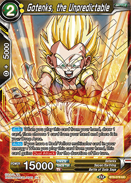 Gotenks, the Unpredictable - BT8-078 - UC - Foil