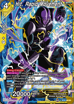 Hit, Rapid Movement - BT8-108 - SR