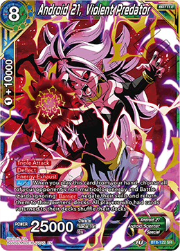 Android 21, Violent Predator - BT8-122 - SR