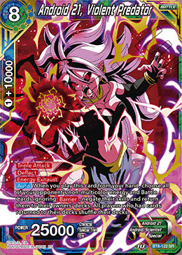 Android 21, Violent Predator - BT8-122 - SR
