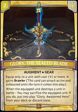 Glory, the Sealed Blade