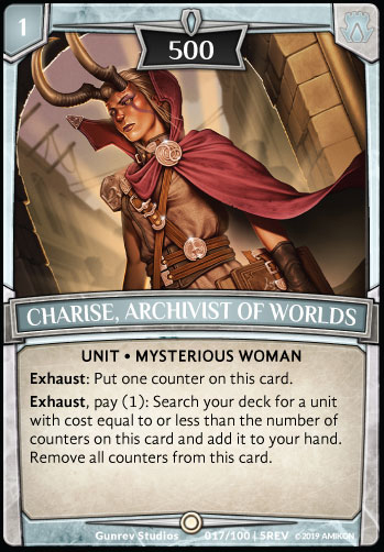 Charise, Archivist of Worlds - Foil