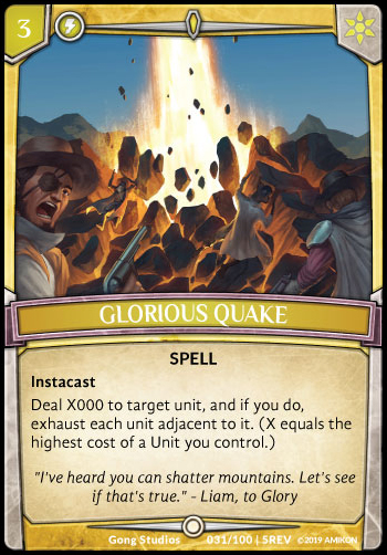 Glorious Quake - Foil