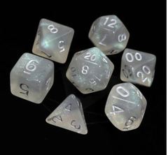 RPG Set -  Glacial Moonstone w/ Silver