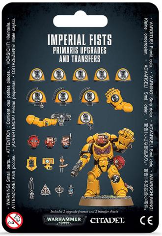 Imperial Fists Primaris Upgrades and Transfers