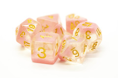 Old School RPG Dice Set: Luminous - Cherry Tree