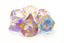 Old School RPG Dice Set: Nebula - Purple & Blue