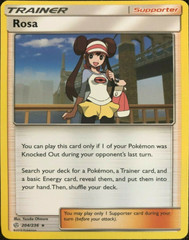 Rosa - 204/236 - Rare - Non-Holo Theme Deck Exclusive