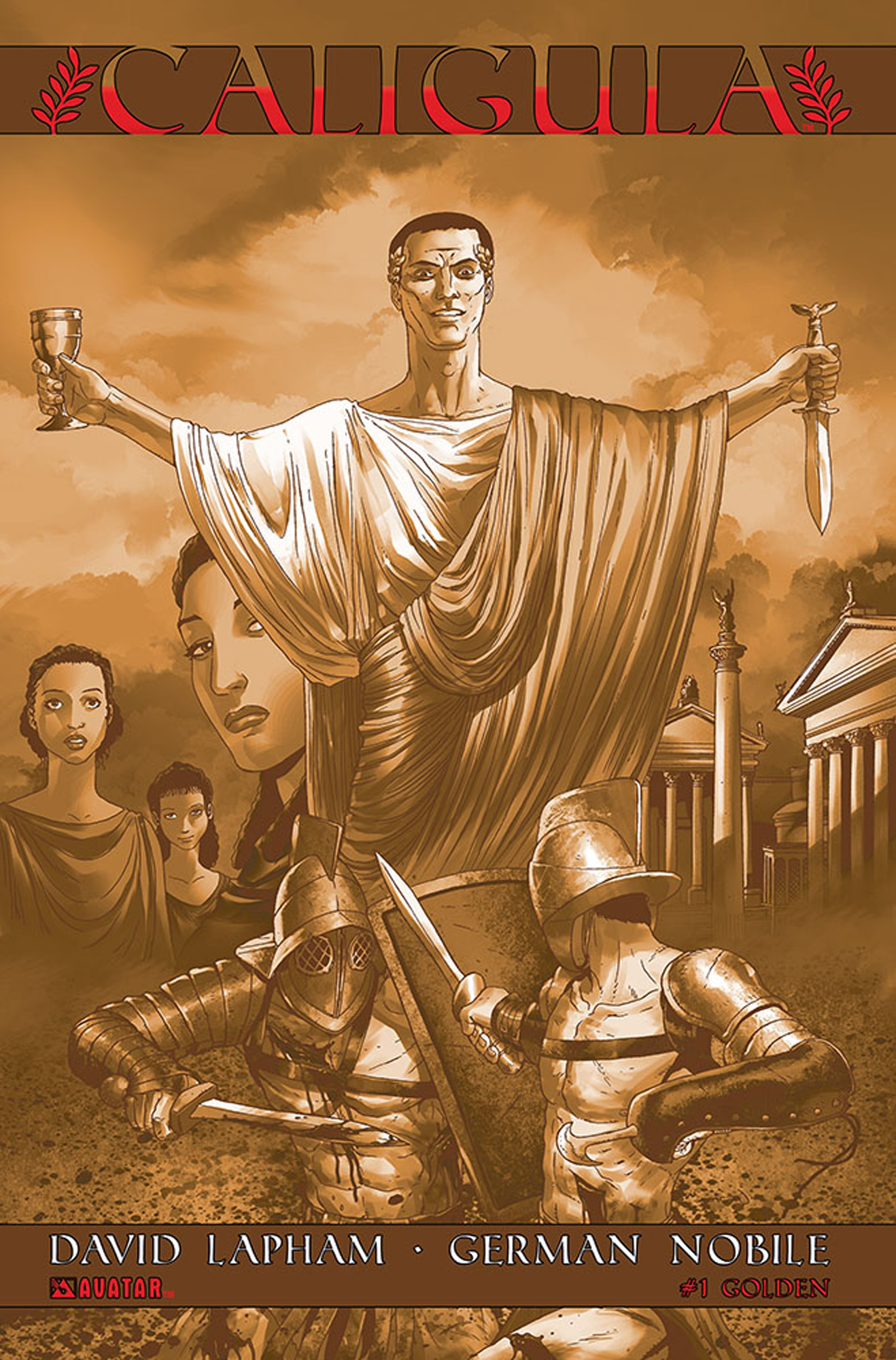 Caligula #1 Golden Var (MR) (STL143019)