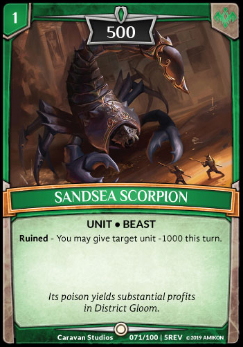 Sandsea Scorpion