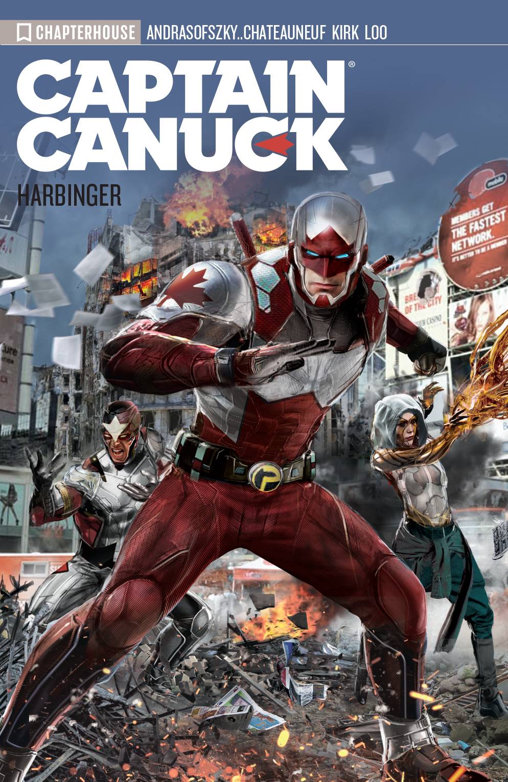 Captain Canuck Tp Vol 03 Harbinger (STL062697)