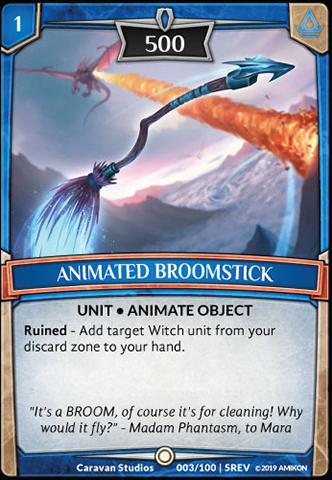 Animated Broomstick