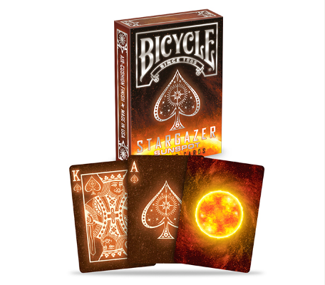 Stargazer Sunspot Bicycle Playing Cards