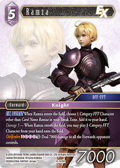 Ramza EX - 10-103R - Foil