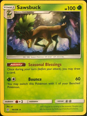 Sawsbuck - 16/236 - Non-Holo Theme Deck Exclusive