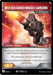 MTX-S2A Guided Missile Launcher (Sergeant Six-Gun Upgrade)